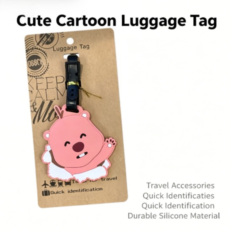Travel Accessories For Kids - Urocza zawieszka do bagażu z Pororo