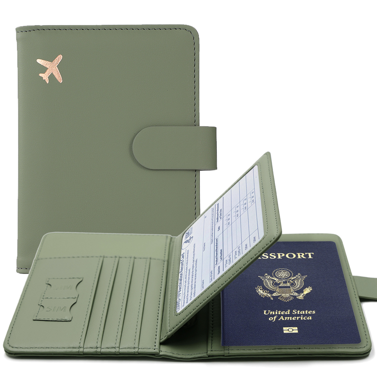 Travel Accessories Passport Holder - Pokrowiec na paszport RFID Etui na
