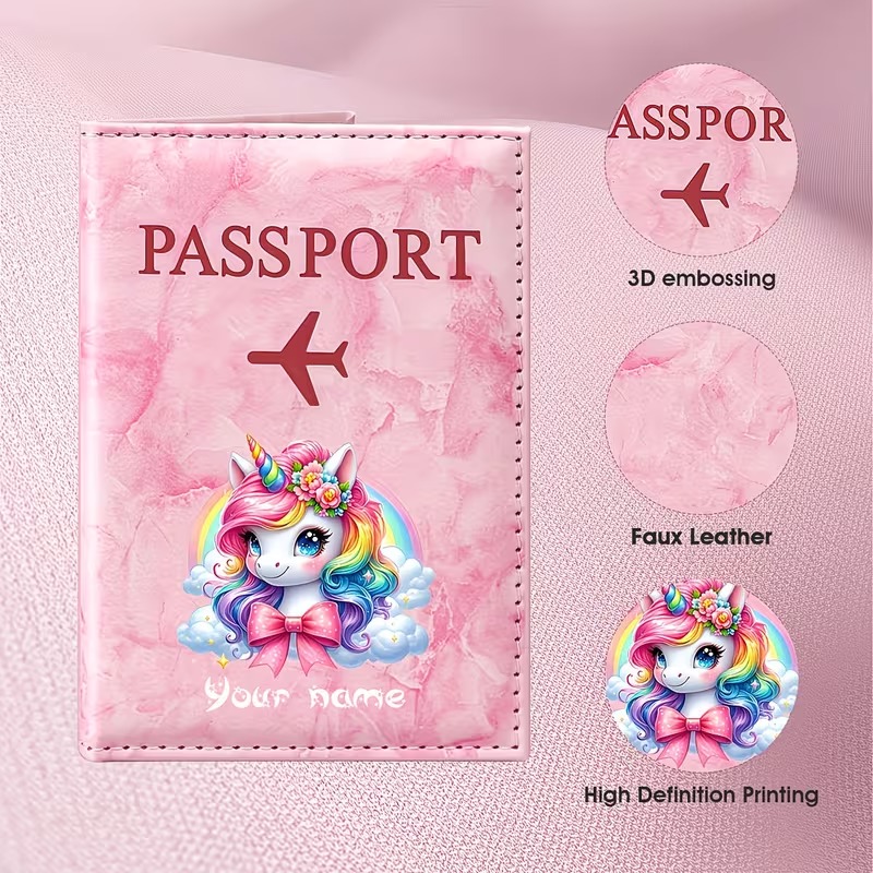 Travel Accessories Passport Holder - Spersonalizowany etui na paszport z PU