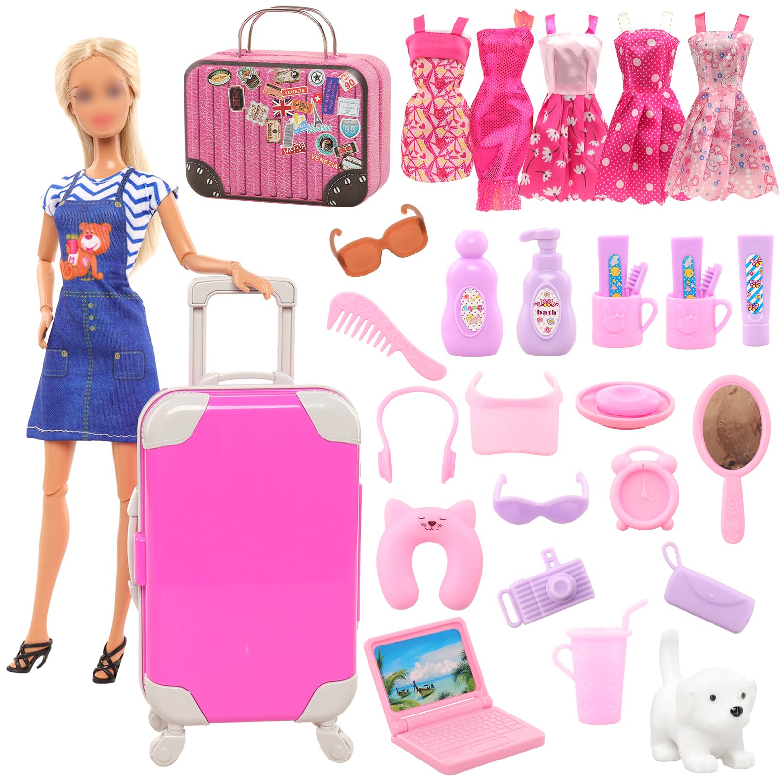 Travel Accessories For Kids - BARWA 30 szt. 11.5 lnch meble