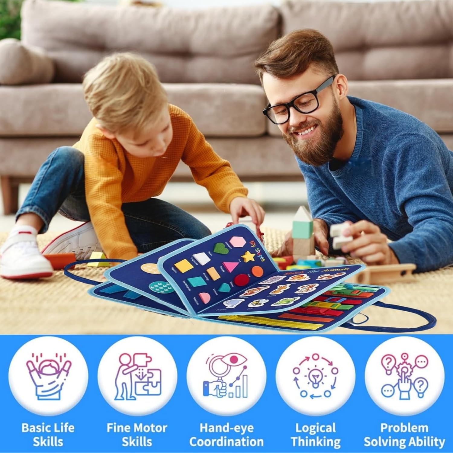 Tablica Manipulacyjna dla Malu – Travel Accessories For Toddlers recenzja i cena