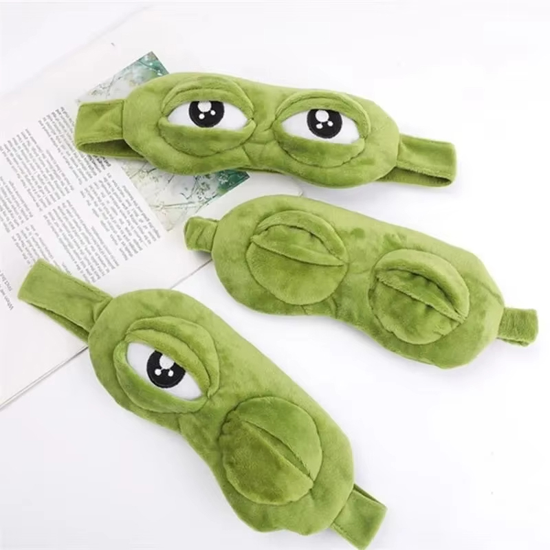 Maska na oczy w kształcie żaby – Travel Accessories Store recenzja i cena