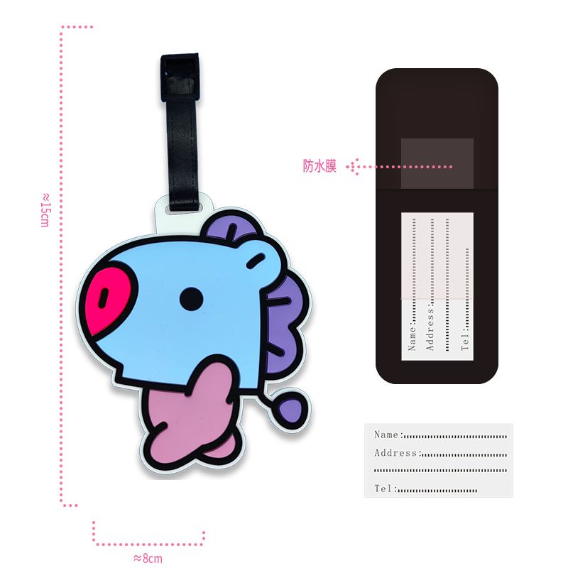 Uroczy breloczek BT21, kresków – Travel Accessories Store recenzja i cena