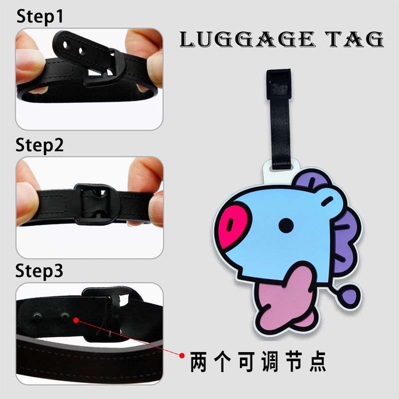 Uroczy breloczek BT21, kresków – Travel Accessories Store recenzja i cena