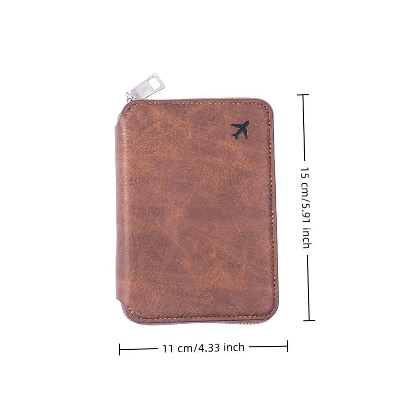 Etui na paszport z zamkiem bły – Travel Accessories Passport Holder recenzja i cena