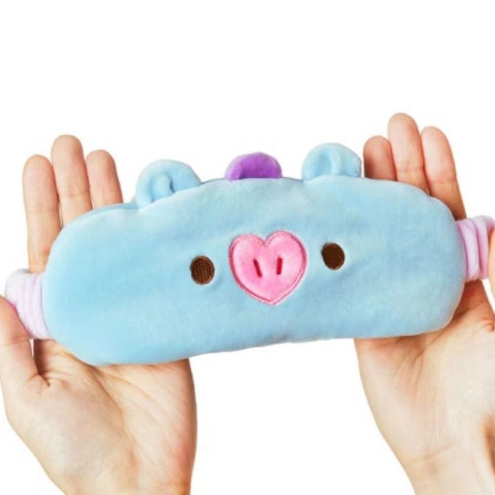 Maska na oczy BT21, urocza plu – Travel Accessories Store recenzja i cena