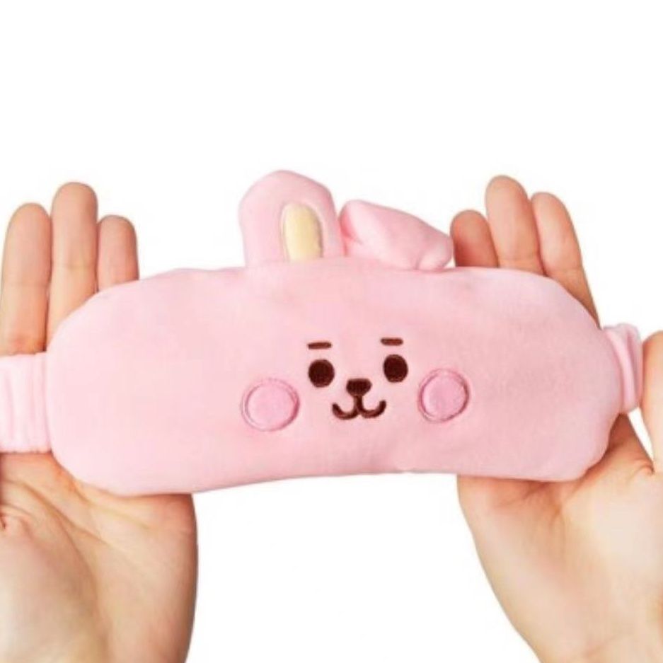 Maska na oczy BT21, urocza plu – Travel Accessories Store recenzja i cena