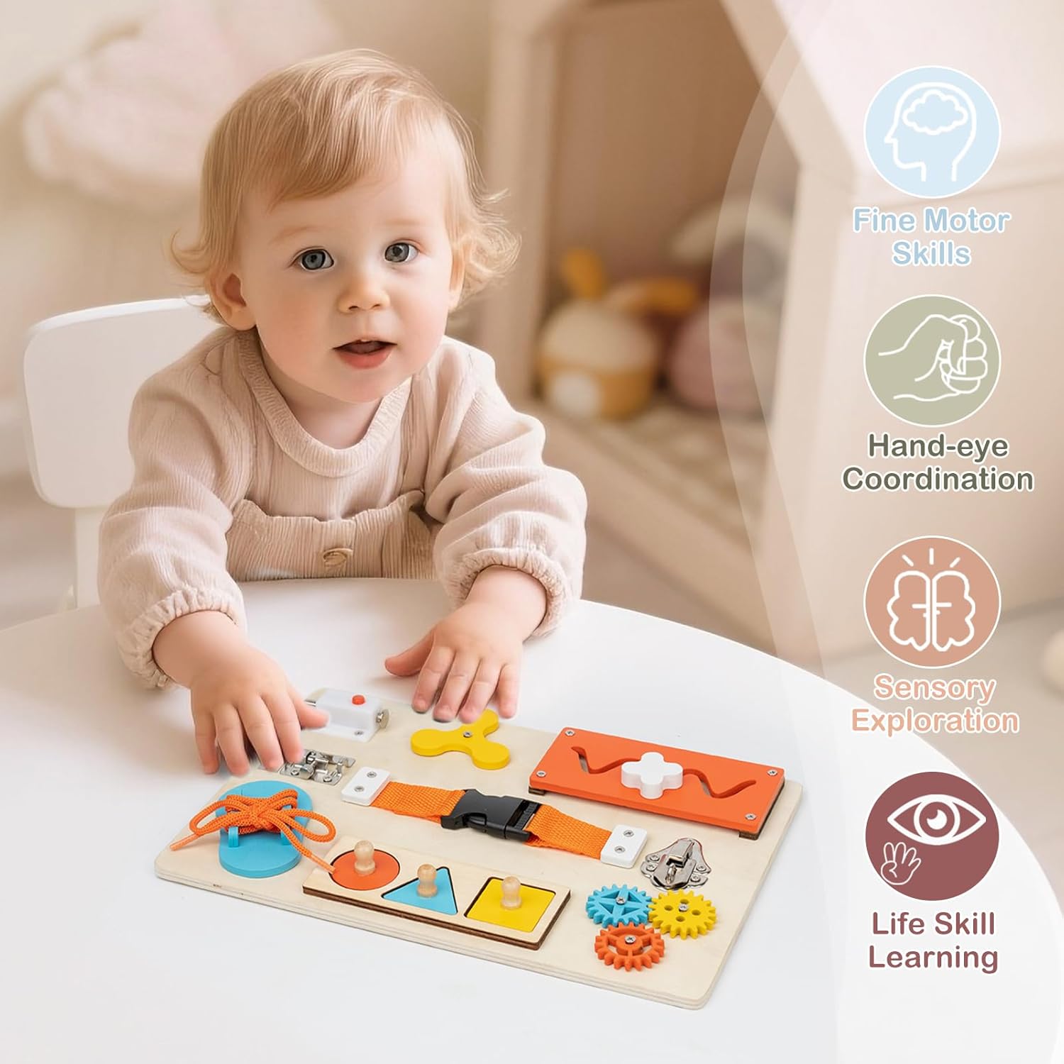 Tablica Manipulacyjna Montesso – Travel Accessories For Toddlers recenzja i cena