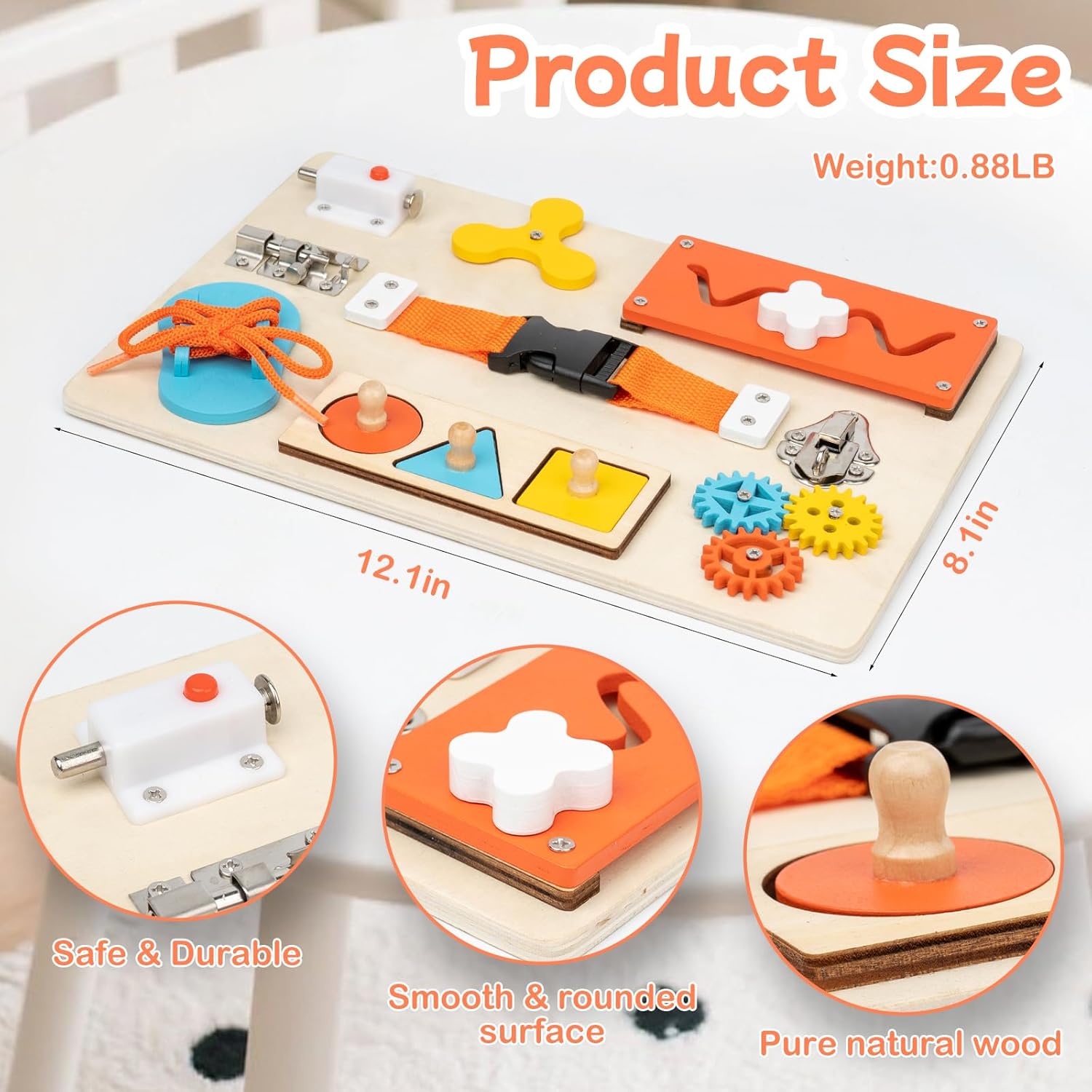 Tablica Manipulacyjna Montesso – Travel Accessories For Toddlers recenzja i cena