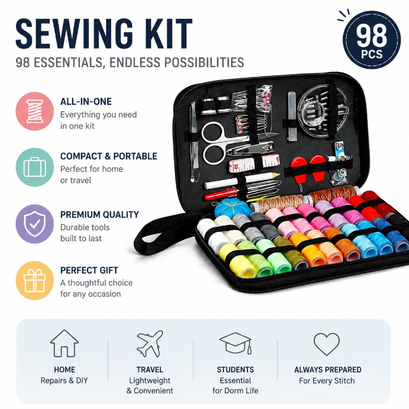 Zestaw narzędzi do szycia 68/9 – Travel Accessories Store recenzja i cena
