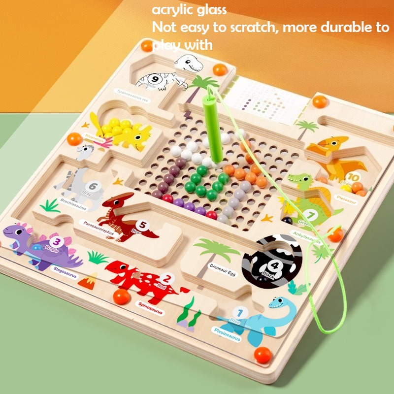 Magnetyczny labirynt kolorów i – Travel Accessories For Toddlers recenzja i cena