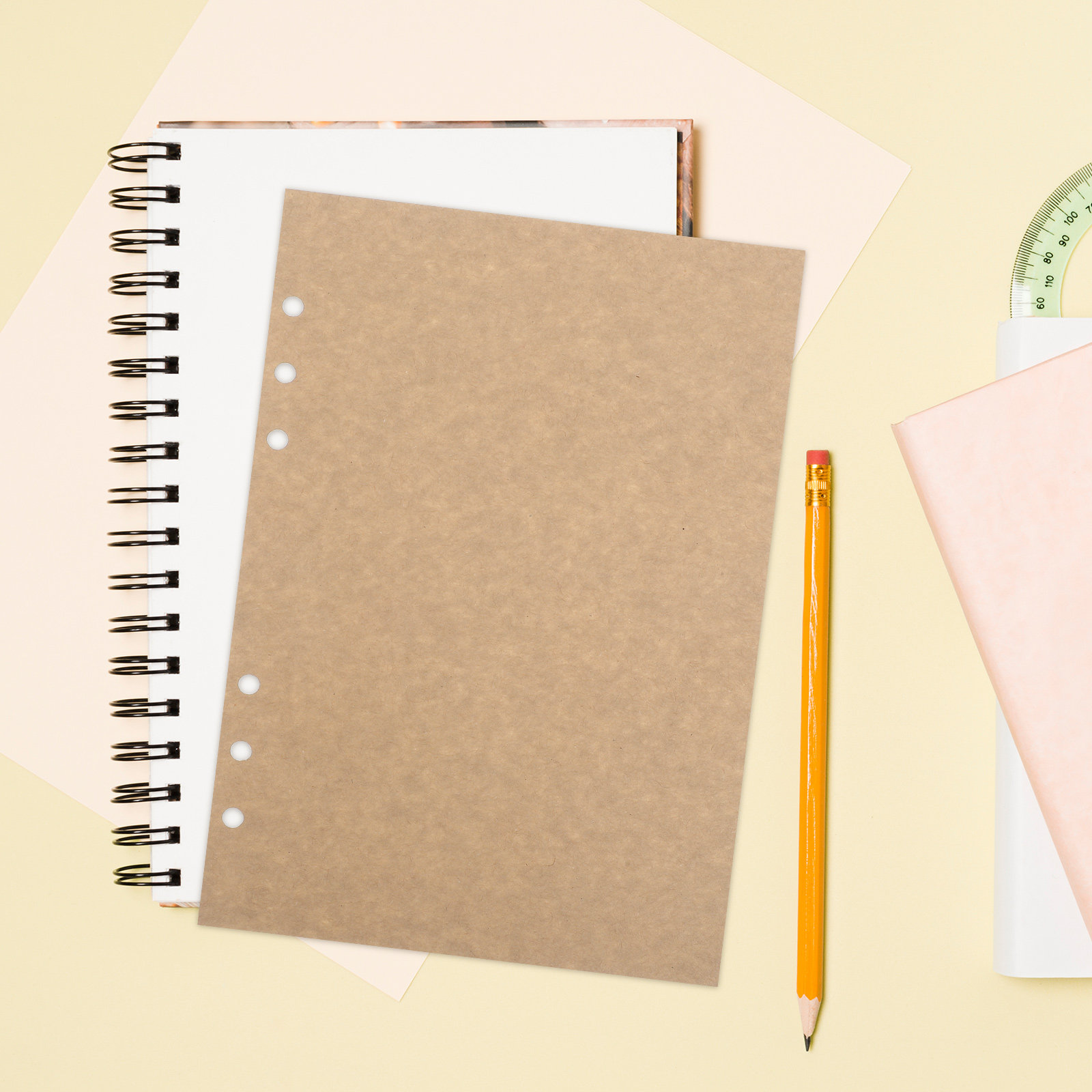 45 arkuszy wkładów do notatnik – Travel Notebook Journal recenzja i cena
